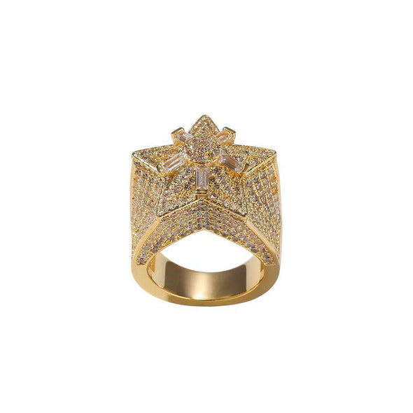 Big Star Cz Diamond Ring