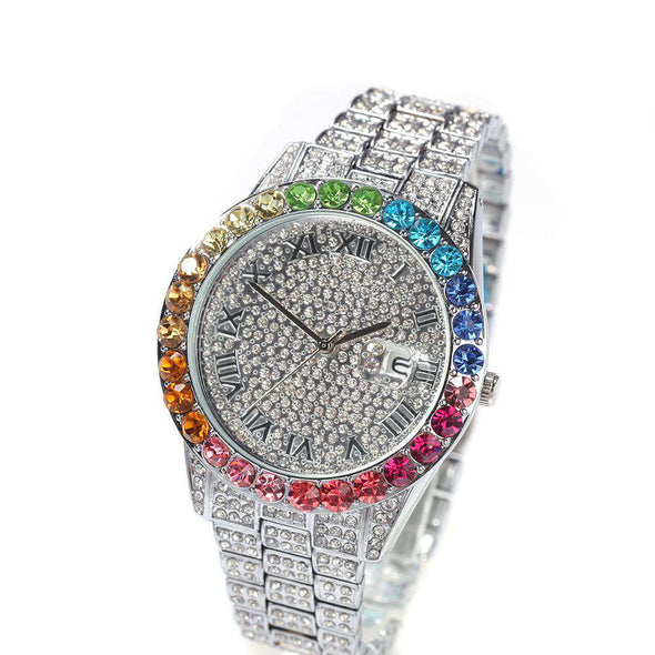 Bust-Down Astro Premium Watch White Gold