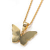 Bust-Down Butterfly Pendant