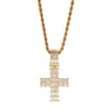 Bust-Down Small Cross Pendant