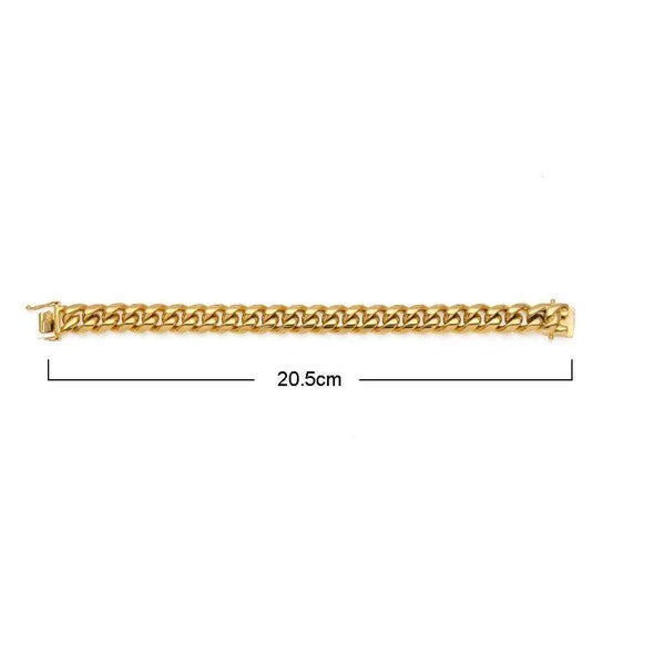 18K Gold Cuban Bracelet