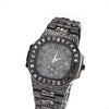 Bust-Down Patek Watch Black Gold