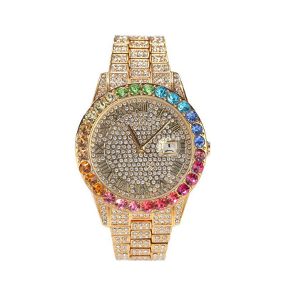 Bust-Down Astro Premium Watch Yellow Gold