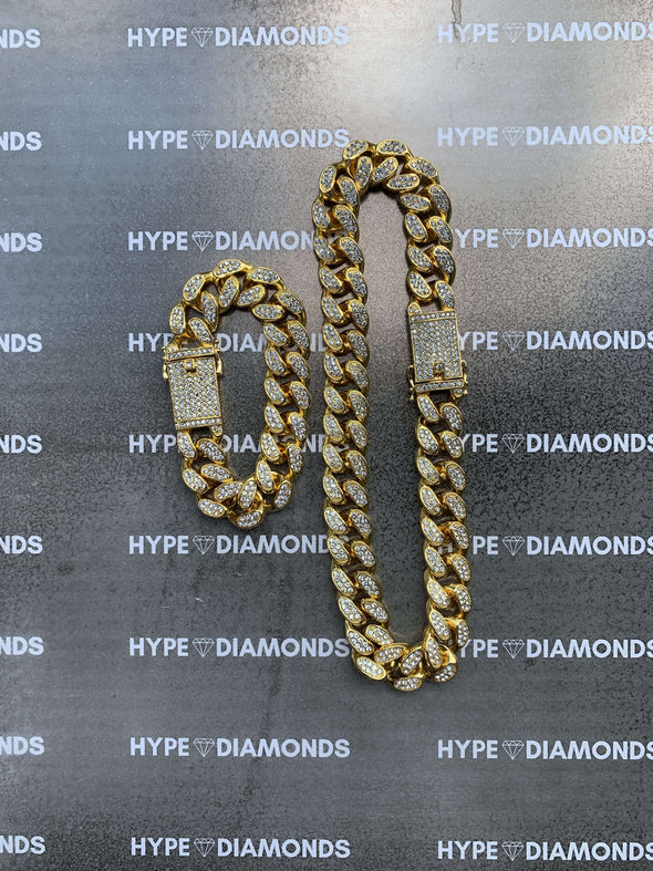 Cuban Chain & Bracelet (Premium Set)