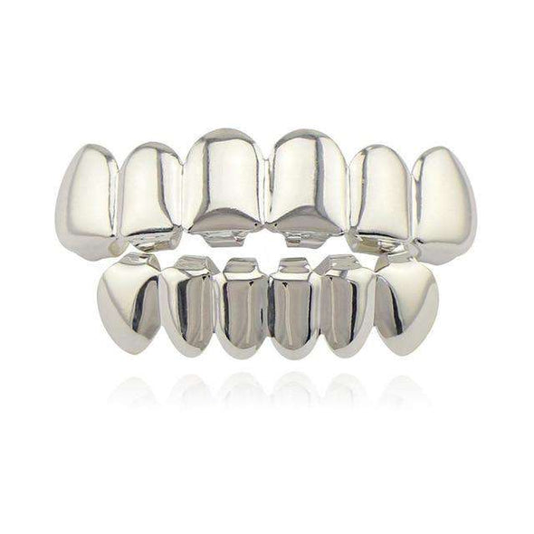 Grillz Bar Gold Edition White