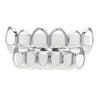 Open Face Gold Grillz Silver